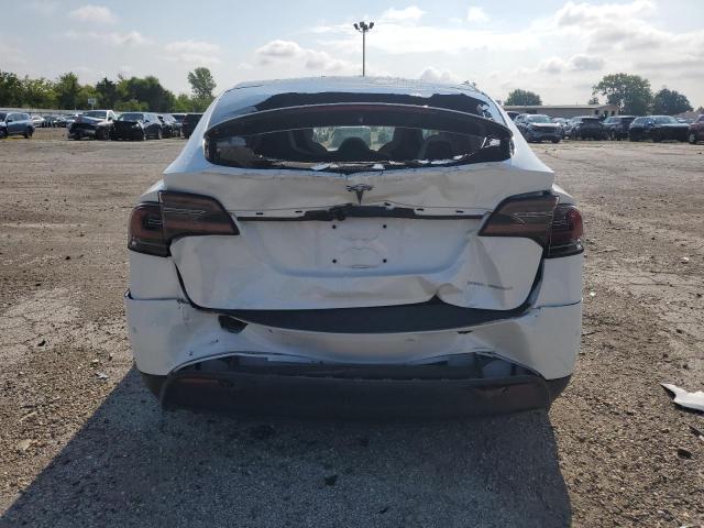 5YJXCDE25KF181219 - 2019 TESLA MODEL X Weiß Foto 6