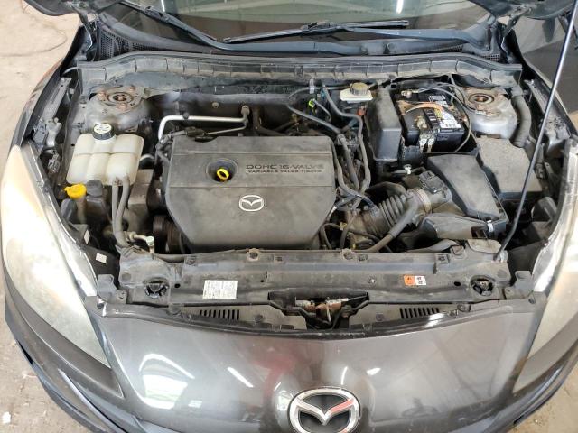 JM1BL1VFXB1405105 - 2011 MAZDA 3 I CHARCOAL photo 11