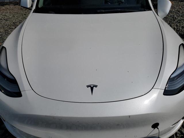 7SAYGAEE0NF316566 - 2022 TESLA MODEL Y 白色 照片 12