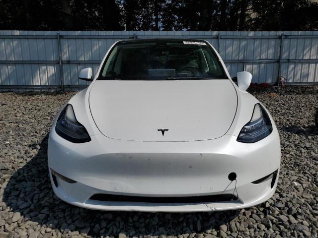 7SAYGAEE0NF316566 - 2022 TESLA MODEL Y 白色 照片 5