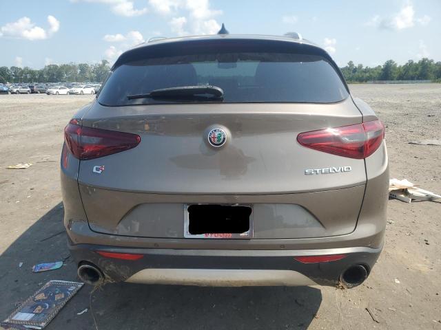 ZASPAKBNXK7C51027 - 2019 ALFA ROMEO STELVIO TI BROWN photo 6