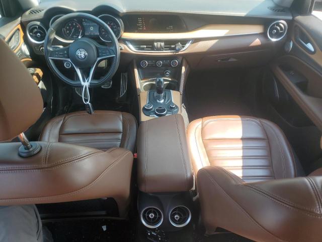 ZASPAKBNXK7C51027 - 2019 ALFA ROMEO STELVIO TI BROWN photo 8