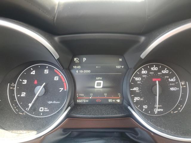 ZASPAKBNXK7C51027 - 2019 ALFA ROMEO STELVIO TI BROWN photo 9