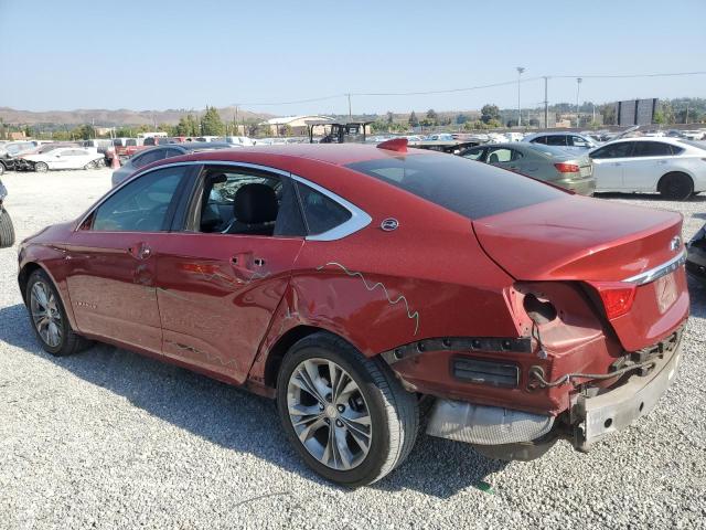 2G1115SL7F9270646 - 2015 CHEVROLET IMPALA LT RED photo 2