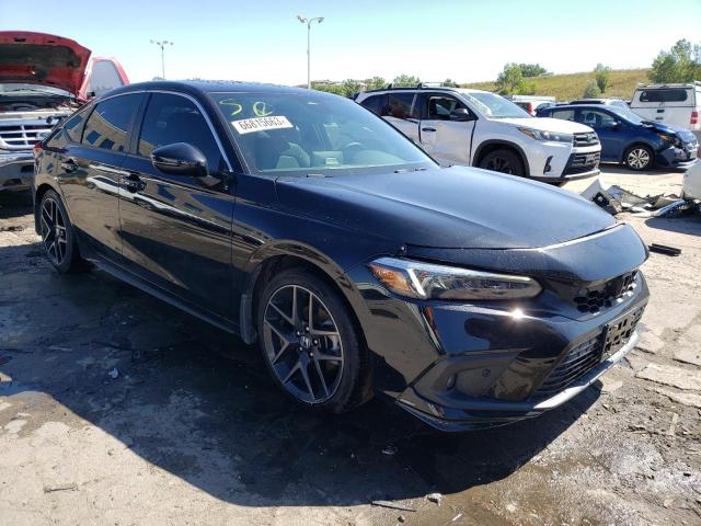 19XFL1H83NE018430 - 2022 HONDA CIVIC SPORT TOURING Schwarz Foto 4