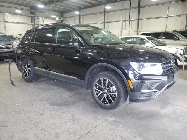 3VV2B7AX5MM128133 - 2021 VOLKSWAGEN TIGUAN SE 黑色 照片 4