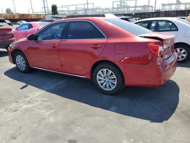 4T1BF1FK7EU807732 - 2014 TOYOTA CAMRY L 勃艮第红 照片 2