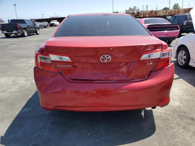 4T1BF1FK7EU807732 - 2014 TOYOTA CAMRY L 勃艮第红 照片 6