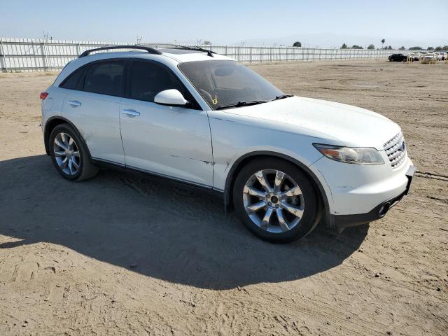 JNRBS08W83X002828 - 2003 INFINITI FX45 WHITE photo 4