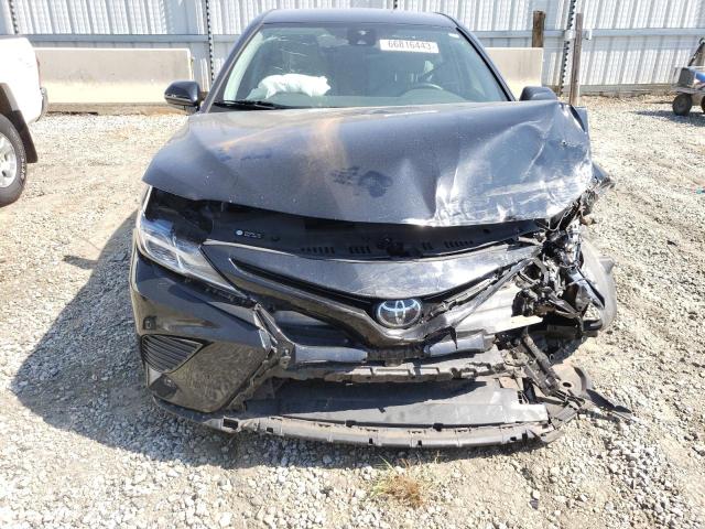 4T1B11HK7KU227209 - 2019 TOYOTA CAMRY L BLACK photo 5