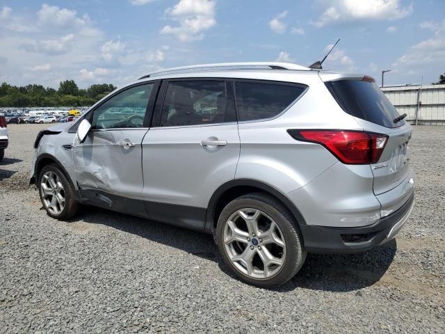 1FMCU9J95KUB73667 - 2019 FORD ESCAPE TITANIUM ვერცხლისფერი ფოტო 2