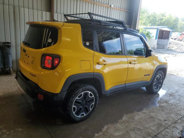ZACCJBCB1HPF65804 - 2017 JEEP RENEGADE TRAILHAWK 黄色 照片 3
