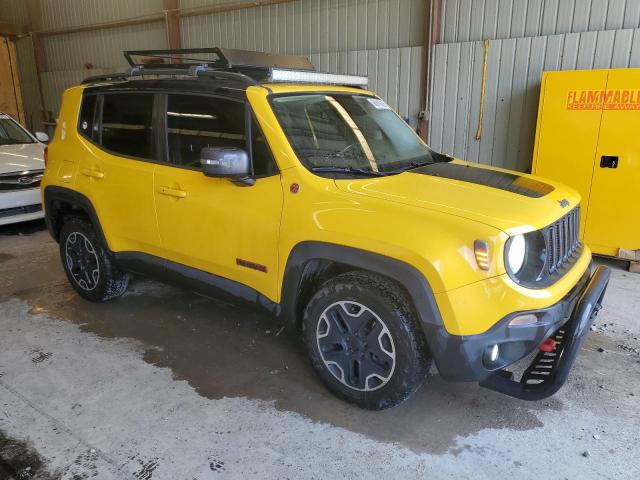 ZACCJBCB1HPF65804 - 2017 JEEP RENEGADE TRAILHAWK 黄色 照片 4
