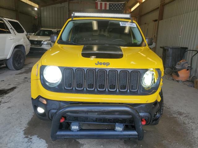 ZACCJBCB1HPF65804 - 2017 JEEP RENEGADE TRAILHAWK 黄色 照片 5