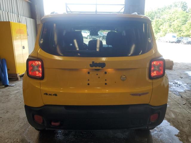ZACCJBCB1HPF65804 - 2017 JEEP RENEGADE TRAILHAWK 黄色 照片 6