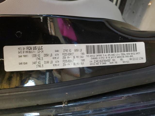 2C4RC1BG3FR644587 - 2015 CHRYSLER TOWN & COU TOURING 黑色 照片 13