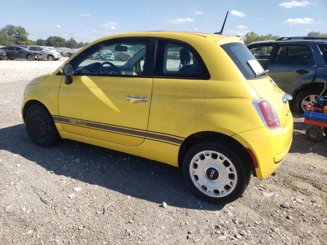 3C3CFFAR4CT111870 - 2012 FIAT 500 POP YELLOW photo 2