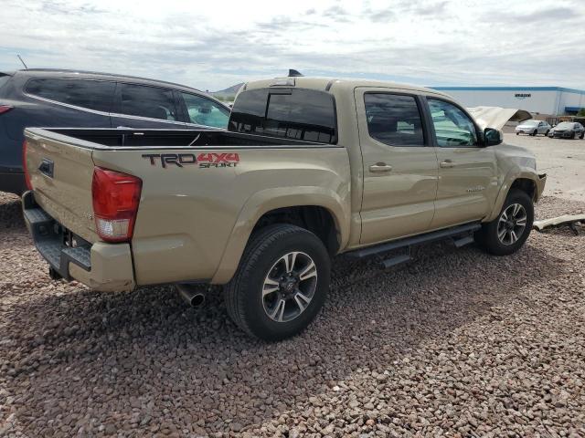 3TMCZ5AN7HM079265 - 2017 TOYOTA TACOMA DOUBLE CAB TAN photo 3