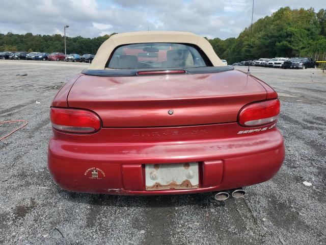 3C3EL55H5TT269812 - 1996 CHRYSLER SEBRING JXI RED photo 6