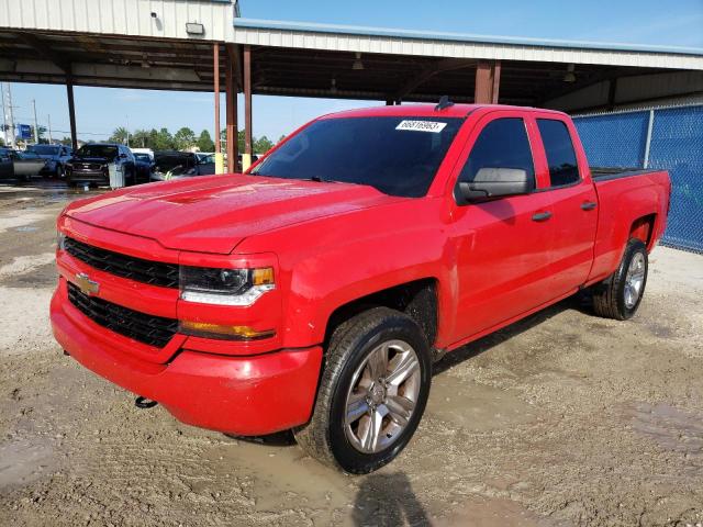 1GCRCPEC2JZ204984 - 2018 CHEVROLET SILVERADO C1500 CUSTOM RED photo 1