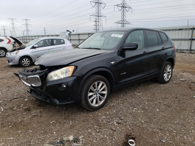 5UXWX7C56BLL15116 - 2011 BMW X3 XDRIVE35I BLACK photo 1