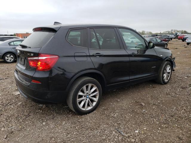 5UXWX7C56BLL15116 - 2011 BMW X3 XDRIVE35I BLACK photo 3