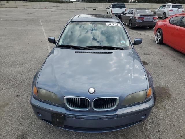 WBAAZ33454KP86332 - 2004 BMW 325 IS SULEV BLUE photo 5