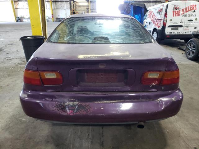 2HGEJ1121RH546342 - 1994 HONDA CIVIC EX PURPLE photo 6