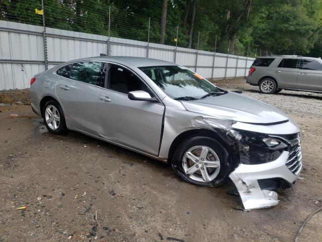 1G1ZB5ST6LF019023 - 2020 CHEVROLET MALIBU LS ვერცხლისფერი ფოტო 4