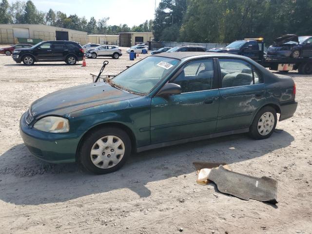 2HGEJ6617XH513680 - 1999 HONDA CIVIC BASE GREEN photo 1