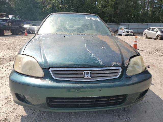 2HGEJ6617XH513680 - 1999 HONDA CIVIC BASE GREEN photo 5