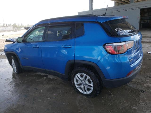 3C4NJCAB7JT287071 - 2018 JEEP COMPASS SPORT Mavi foto 2