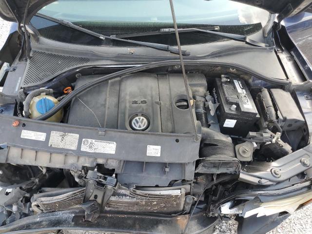 1VWBP7A34CC044668 - 2012 VOLKSWAGEN PASSAT SE BLUE photo 11