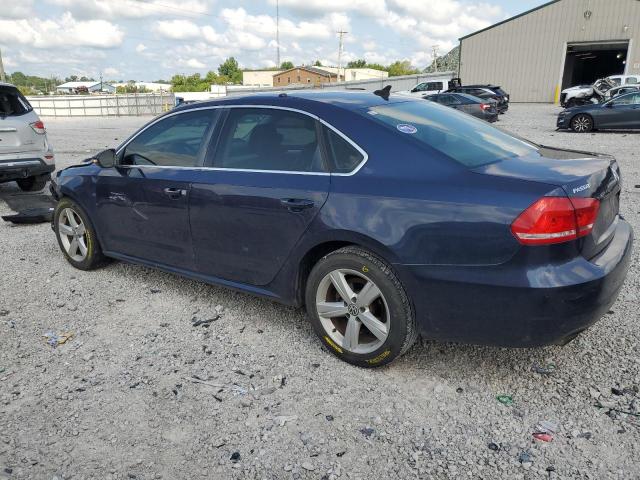 1VWBP7A34CC044668 - 2012 VOLKSWAGEN PASSAT SE BLUE photo 2
