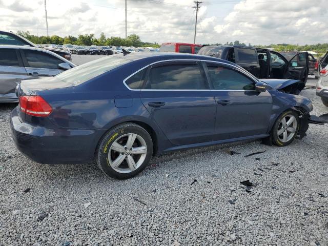 1VWBP7A34CC044668 - 2012 VOLKSWAGEN PASSAT SE BLUE photo 3