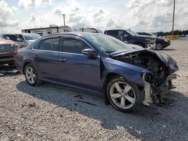 1VWBP7A34CC044668 - 2012 VOLKSWAGEN PASSAT SE BLUE photo 4