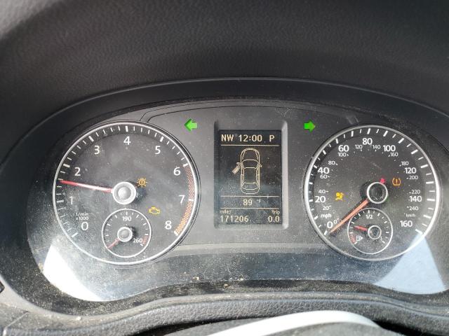 1VWBP7A34CC044668 - 2012 VOLKSWAGEN PASSAT SE BLUE photo 9