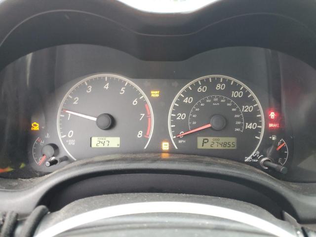 JTDBU4EE7BJ097154 - 2011 TOYOTA COROLLA BASE Czarny zdjęcie 9