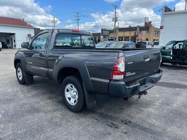 5TEPX4ENXAZ736497 - 2010 TOYOTA TACOMA GRAY photo 3