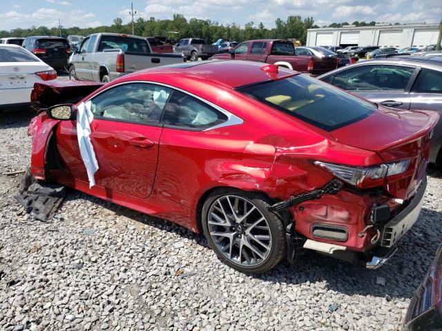 JTHHE5BC6H5017102 - 2017 LEXUS RC 350 RED photo 2