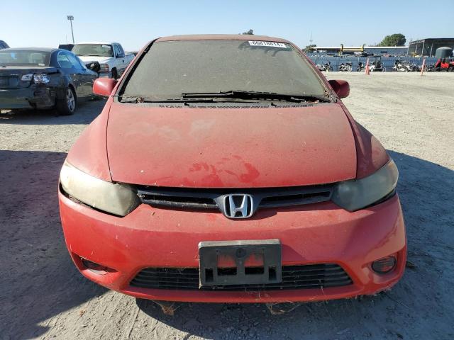 2HGFG128X7H536301 - 2007 HONDA CIVIC EX RED photo 5