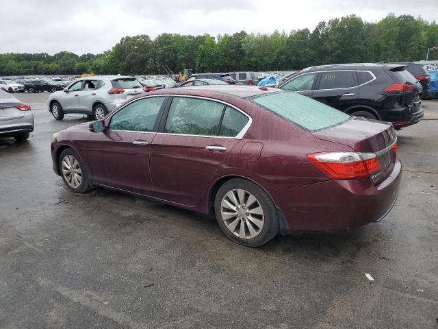 1HGCR2F83DA168308 - 2013 HONDA ACCORD EXL 勃艮第红 照片 2