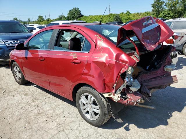 1G1JC5SHXF4157752 - 2015 CHEVROLET SONIC LT RED photo 2