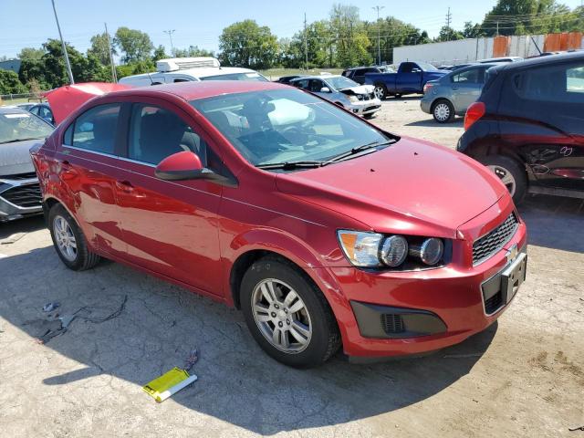 1G1JC5SHXF4157752 - 2015 CHEVROLET SONIC LT RED photo 4