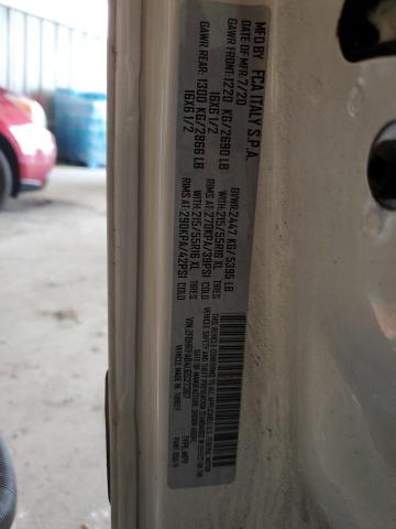 ZFBHRFAB4L6S27367 - 2020 RAM PROMASTER თეთრი ფოტო 14