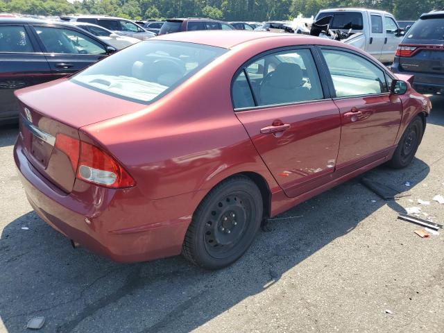 2HGFA1F53BH534366 - 2011 HONDA CIVIC LX MAROON photo 3