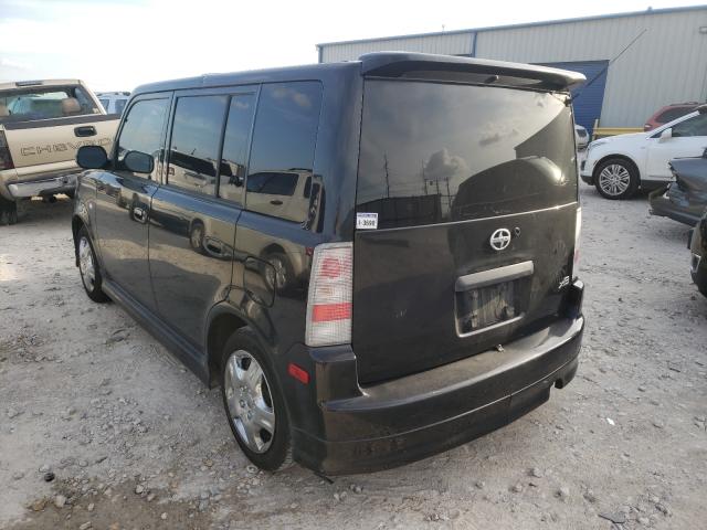 JTLKT324154024958 - 2005 TOYOTA SCION XB BLACK photo 3