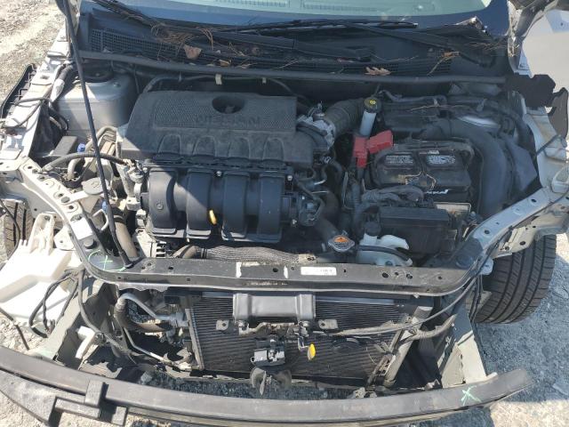 3N1AB7AP4KY335762 - 2019 NISSAN SENTRA S Gümüş fotoğraf 11