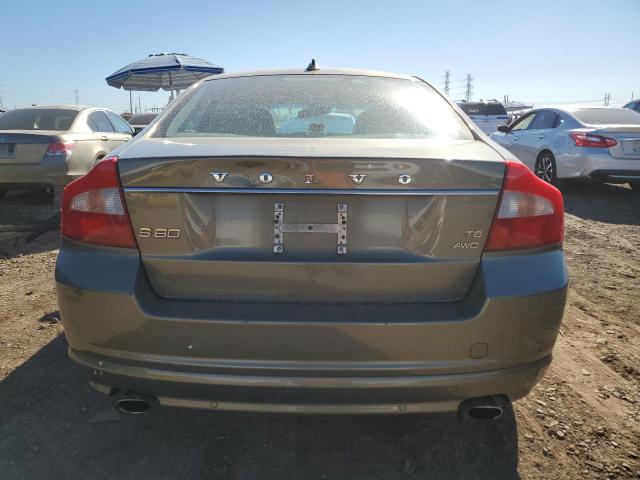 YV1AH992691099818 - 2009 VOLVO S80 T6 GRAY photo 6