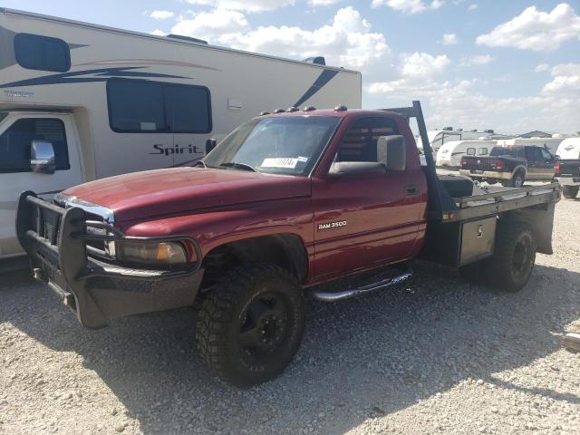 3B6MC36631M562581 - 2001 DODGE RAM 3500 MAROON photo 1